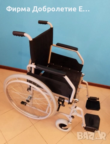 Рингова инвалидна количка Mobilux MSW-4000 с 1 г. гаранция и право на връщане