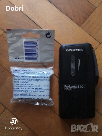 Диктофон OLYMPUS Pearlcorder S701 , снимка 2 - Аудиосистеми - 45808859