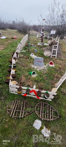 изработвам и продавам саксий от пластмасови бутилки, снимка 3 - Други стоки за дома - 53433937