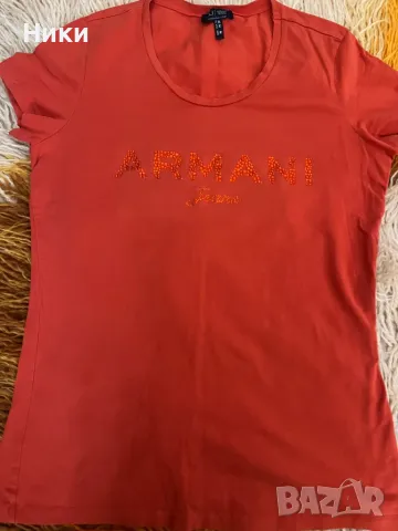 ARMANI JEANS-тениска, снимка 2 - Тениски - 49302353