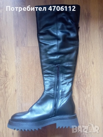 ботуши естествена кожа , снимка 2 - Дамски ботуши - 53332016