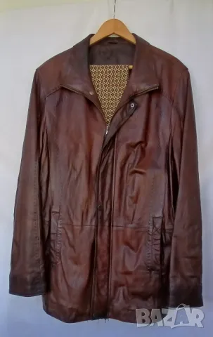 Мъжка кожена шуба от естествена кожа., снимка 2 - Якета - 50352977