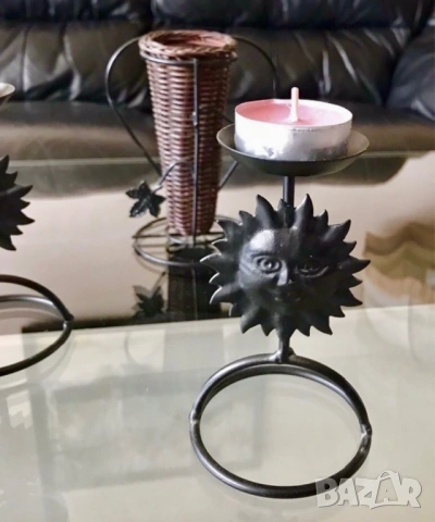 Керамика, табла с цветя и билки, свещници, снимка 7 - Декорация за дома - 53069440