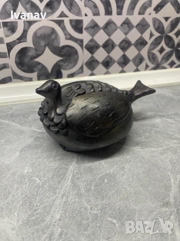 Керамична фигура на птица 1970 г.