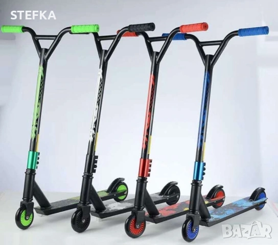 Тротинетка на трикове