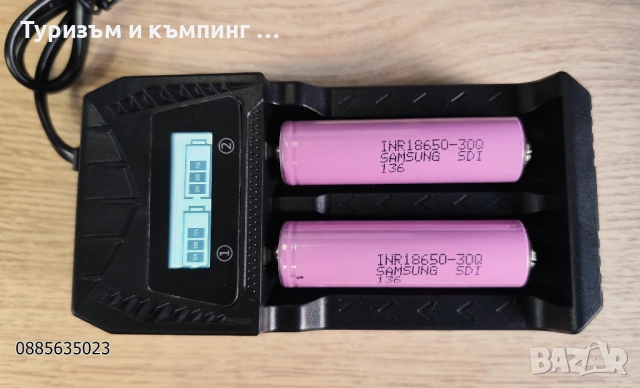 Зарядно устройство за батерии  АА,ААА,18650,18500,14500,16340,21700, снимка 8 - Друга електроника - 53406784