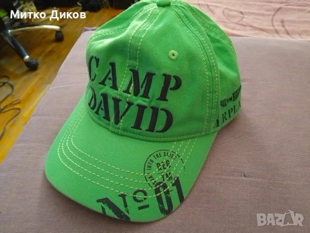 Camp David aerplane tour бейзболна маркова шапка нова