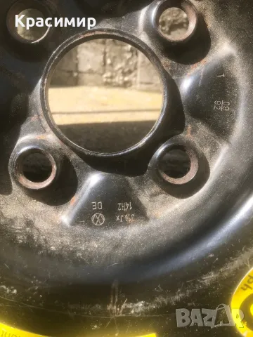 Резервна гума /патерица/ 105/70 r 14 continental, снимка 3 - Гуми и джанти - 49966760