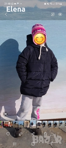 Яке Reserved за момиче 134-146 см , снимка 9 - Детски якета и елеци - 52060626