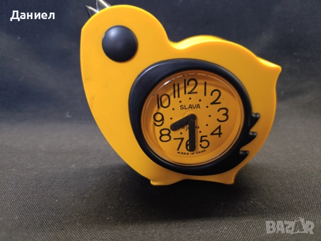 Будилник Слава пиле, снимка 2 - Антикварни и старинни предмети - 52777246