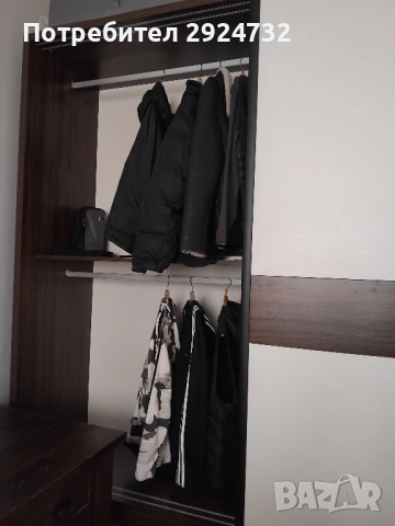 Гардероб много запазен с плъзгащи врати. , снимка 3 - Други стоки за дома - 52587373