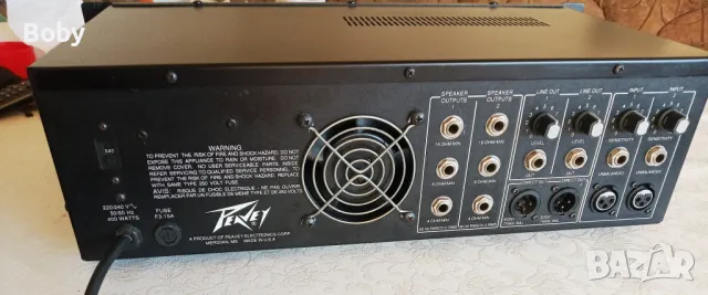  All tube Peavey Classic 60/60 Stereo Power Amplifier/Лампов стерео усилвател крайно стъпало, снимка 5 - Китари - 49891431