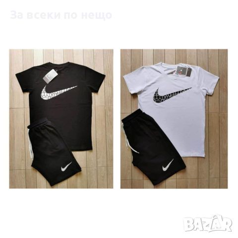 Мъжки летен комплект Nike Код B5 - 2 цвята, снимка 1 - Спортни дрехи, екипи - 46062498