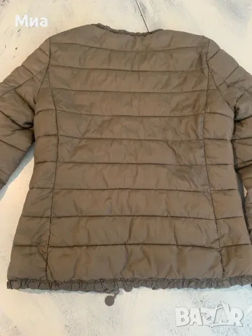 Дамско яке цвят каки с къдрички, снимка 8 - Якета - 50424272