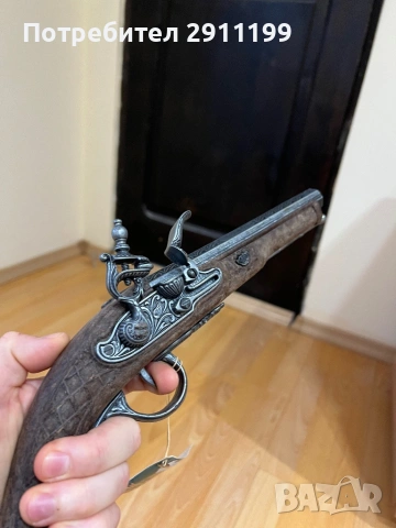 Реплика на кремъклия, снимка 6 - Антикварни и старинни предмети - 53364564