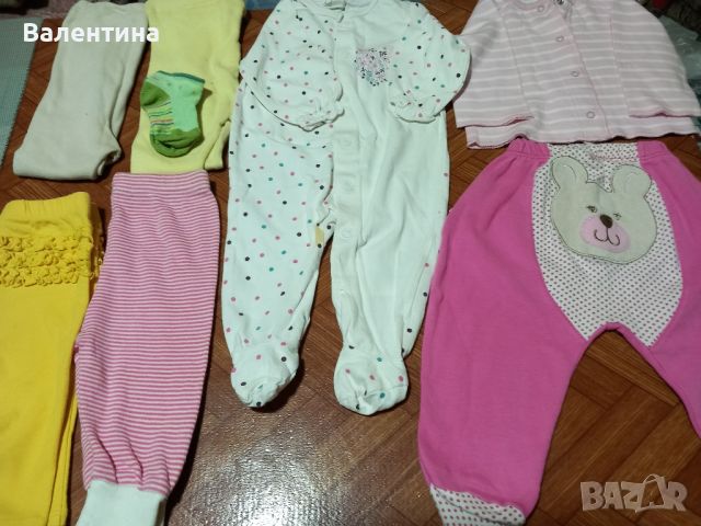 Лот бебешки дрешки , снимка 2 - Панталони и долнища за бебе - 45389629
