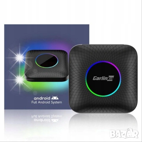 CarLinKit Tbox Ambient – Телевизия, YouTube, безжичен CarPlay / AndroidAuto – 8+128GB