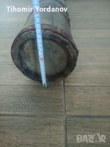 Стара дървена буталка за масло., снимка 17 - Антикварни и старинни предмети - 45680675