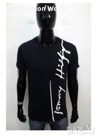 Мъжка тениска Tommy Hilfiger , черни тениски с надпис