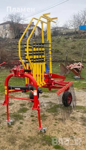 Сеносъбирач тип хеликоптер 380см., снимка 2 - Селскостопанска техника - 54286407