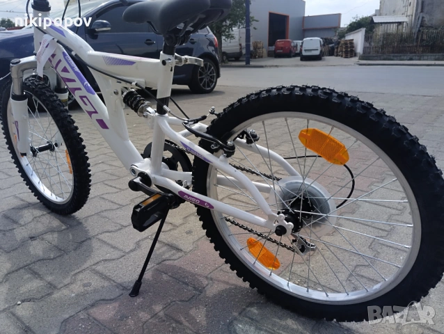 SPRINT Велосипед 20" AVIGO Flamingo бял, снимка 10 - Велосипеди - 53838853