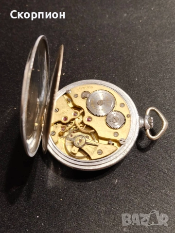 Швейцарски джобен часовник - MARLO - 18 РУБИНА - ПРОМОЦИЯ, снимка 17 - Джобни - 51638180