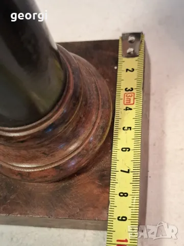 два масивни метални свещника 6/3, снимка 5 - Декорация за дома - 49272353