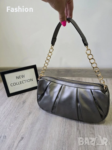 Нова дамска чанта с къса и дълга дръжка