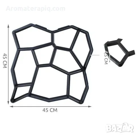 Форма за отливка на градинска настилка и павета, снимка 3 - Градински мебели, декорация  - 50256063