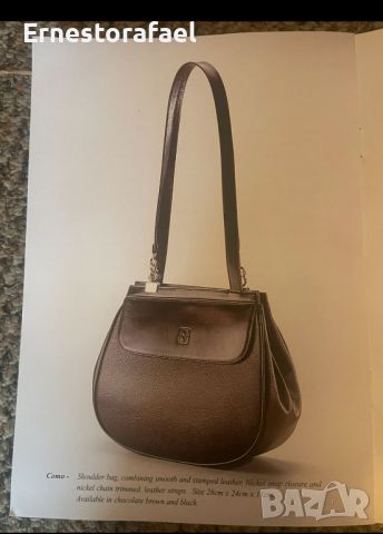 Италианска кожена чанта, снимка 5 - Чанти - 45778597