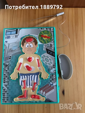 Настолна игра “ Треперещият доктор”, снимка 5 - Игри и пъзели - 51881717