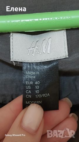 дамска блуза H&М. размер М. 30% е коприна., снимка 4 - Корсети, бюстиета, топове - 46398564