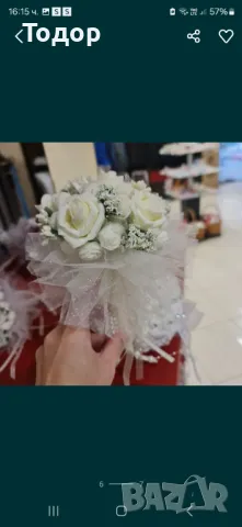 Сватбени букети, снимка 9 - Други - 50317312