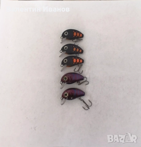 Воблери за  пъстърва, костур, кефал ,реплики на - CC38 ,Strike Pro Baby.Zip Baits Rigge 35F и др, снимка 6 - Стръв и захранки - 54133509
