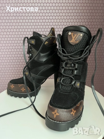 Louis Vuitton боти, снимка 8 - Дамски боти - 51711297