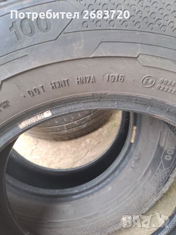 4 Гуми 215/70 R15 C  внос от германия, снимка 5 - Гуми и джанти - 45753709