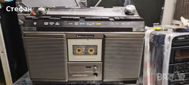 Sound 4004 Stereo Radio Recorder 1979, снимка 10 - Радиокасетофони, транзистори - 52653544
