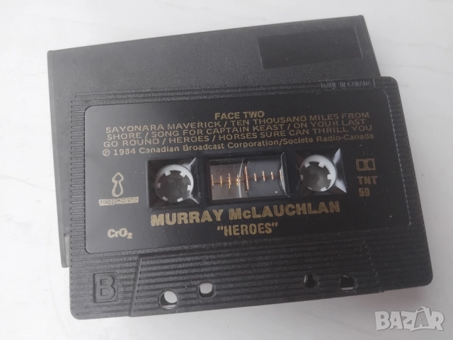 Murray McLauchlan ‎– Heroes - оригинална Канадска Хромдиоксидна касета