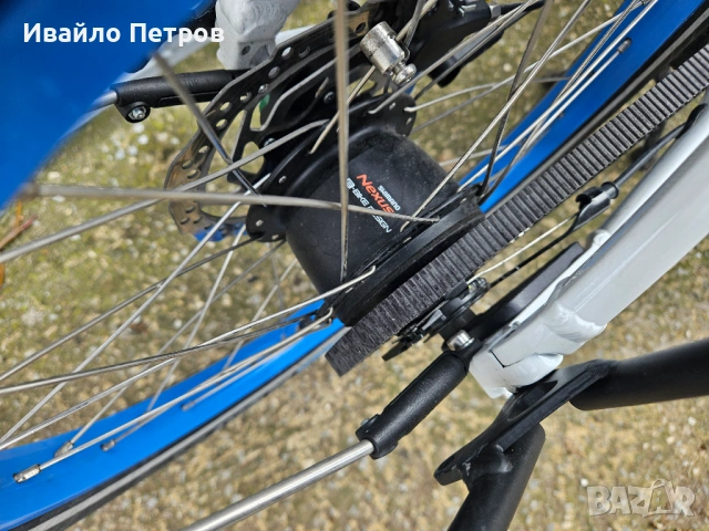 Електрически сгъваем велосипед 20 цола BERGAMONT-шест месеца гаранция, снимка 7 - Велосипеди - 54074581