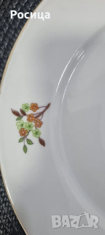 Български чинии 2бр, снимка 3 - Чинии - 53968183
