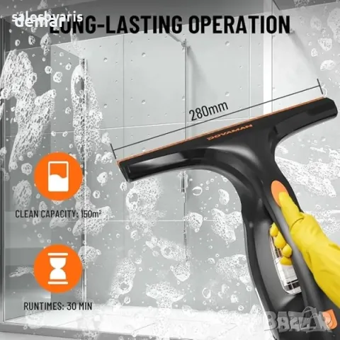 DOVAMAN WC01A уред за почистване на прозорци, снимка 5 - Други стоки за дома - 49823706