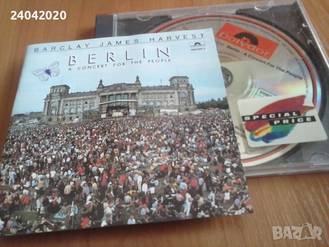 Barclay James Harvest – Berlin (A Concert For The People) оригинален диск