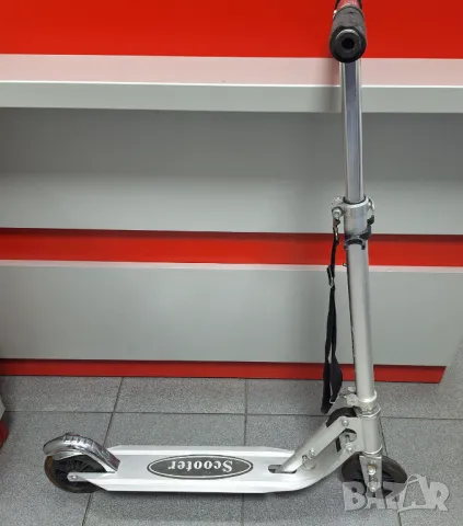 Алуминиева Тротинетка Scooter сгъваема, снимка 2 - Скутери и тротинетки - 47578448