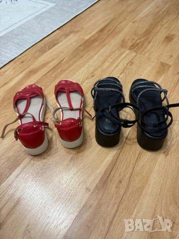 Дамски сандали два броя, снимка 2 - Сандали - 54015935