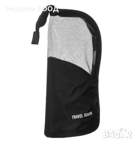 Несесер за таолетни принадлежности, Черен, 25x14x14см.