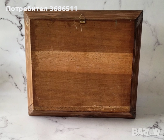 Дървена стая с вградени миниатюри, снимка 2 - Антикварни и старинни предмети - 52681534