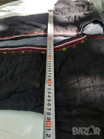 Стара дамска дълга антерия, клашник, сукман за носия, снимка 6 - Антикварни и старинни предмети - 53273629