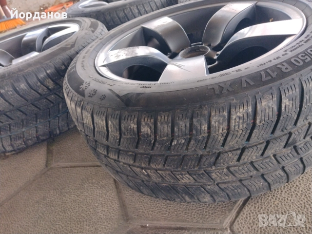 Style 122 8JX17 IS20 със зимни гуми 225/50/17, снимка 8 - Гуми и джанти - 52352328