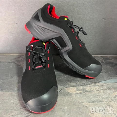 Uvex 85162 Предпазни работни обувки ESD, S3, SRC, Бързи връзки  номер  45, снимка 3 - Други - 52575765