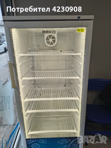 Вертикална хладилна витрина  BEKO, снимка 3 - Хладилници - 53430527